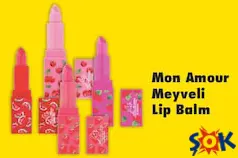 MON AMOUR MEYVELİ LİP BALM